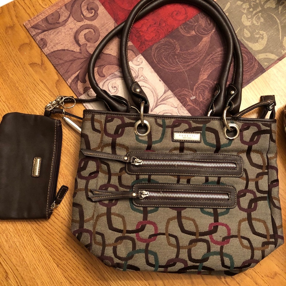 Rossetti bag with small wallet